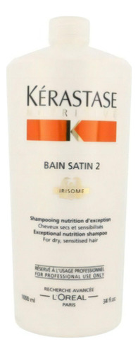 Shampoo Kérastase Nutritive Bain Satin 2 En Botella De 1l Por 1 Unidad