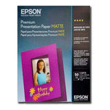 Papel Epson Fotografico Matte S041257-ml C/50h