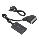 Convertidor Scart A Hdmi Con Cable Hdmi Y Adaptador Hd 720p