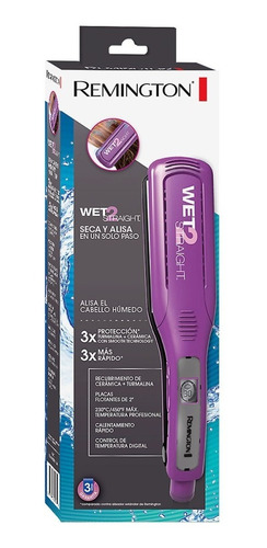 Plancha De Pelo Profesional Remington Wet 2 Straight S8001