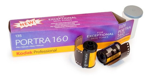 Kodak Portra Color 160 35mm 36 Foto Caja Cerrada X 5 Rollos 