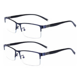 2×lentes Inteligentes Progresivas Multifocales Antiluz