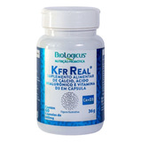 Kefir Real Cálcio E D3 60 Cápsulas Sabor Natural