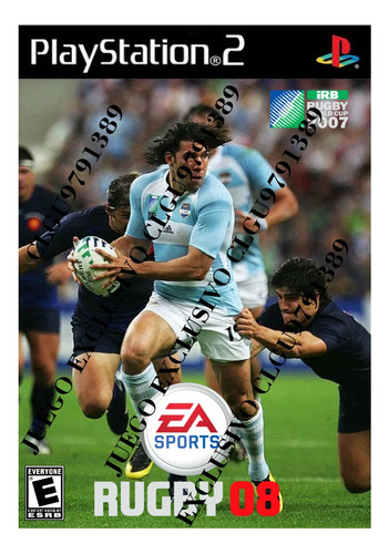 Ps 2 Rugby 08 / Pumas / Play 2 Juego Completo