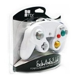 Gamecube - Wii Compatible Blanca Controlador.