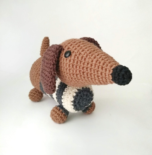 Muñeco Crochet Amigurumi - Rufus El Salchicha