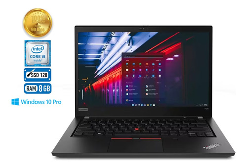 Notebook Lenovo Thinkpad T490 Intel Core I5-8ªger 128gb 8gb