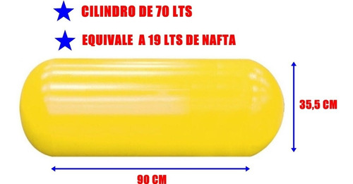 Gnc 5ta   Generacion 1x70 Lts Ultraliviano  Cuotas