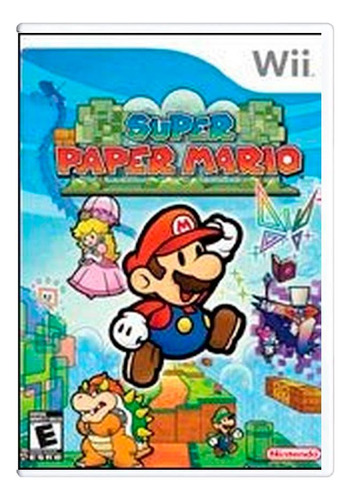 Jogo Seminovo Super Paper Mario - Nintendo Wii