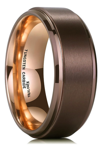 Will Anillo Carburo Tungsteno Cepillado Para Hombre 315 In 3