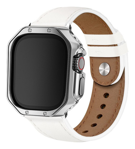 Para Apple Watch 45 Mm 44 Mm 41 Mm 40 Mm Correa + Funda Tpu