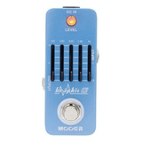 Pedal Equalizador De 5 Bandas Mooer Graphic G Para Guitarra