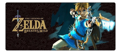 Mousepad Personalizado Xxl Zelda Breath Of The Wild - E11