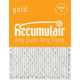 Accumulair Oro 17 X 21 X 1  Tamaño Real  Merv 8 Aire/fi