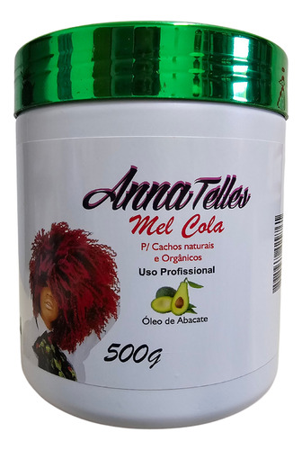 Mel Cola Anna Telles Óleo De Abacate 500g Uso Profissional