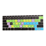 Protector Teclado Ingles Apple Final Cut Pro X A1708 A1534 