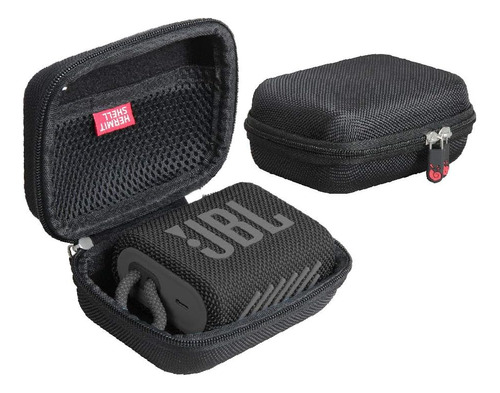 Estuche Negro  Rigido Para Jbl Go 3