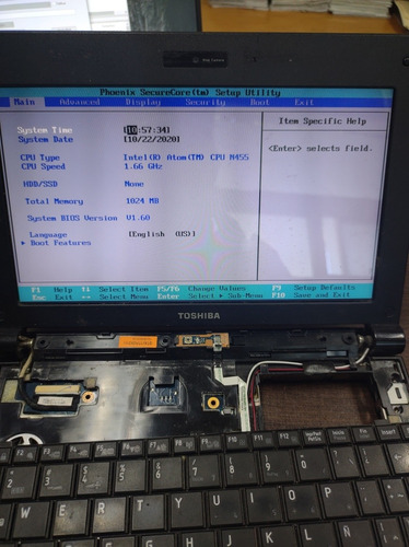 Toshiba Nb255 Minilaptop