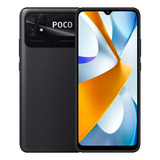 Celular Xiaomi Poco C40 Black Memoria 4gb Ram 64 Gb