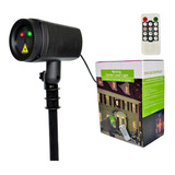 Proyector Laser Led Luces Al Aire Libre Color Rojo Y Verde