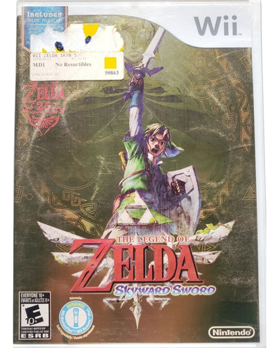 The Legend Of Zelda Skyward Sword Soundtrack Nuevo!!! 