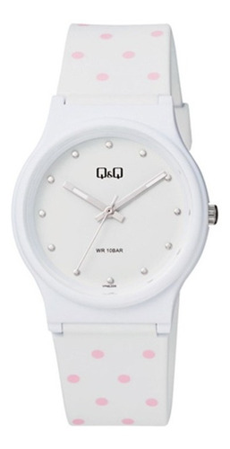 Reloj By Q&q Mujer Silicona Sumergible 100m Vp 46 Garantía 