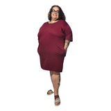 Vestido Camisetão Até O Tam. G5 Plus Size Com Bolso Atacado 