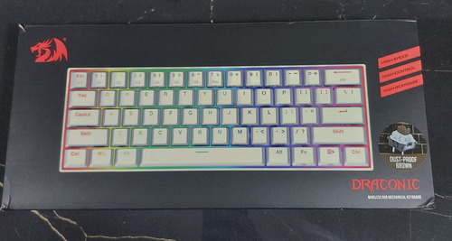 Teclado Inalámbrico Sin Uso Redragon Draconic Pro K530 Rgb 