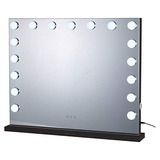 Walsport Espejo Maquillaje Iluminado Hollywood 17 Led