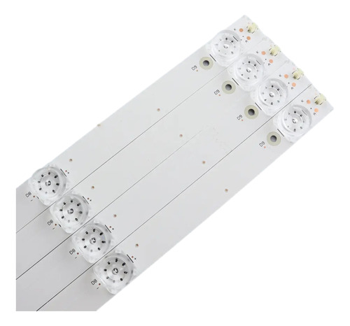  4 Tiras Con 9 Leds (6v) 50  Sansui Smx50t1un  Smx50n1unf 