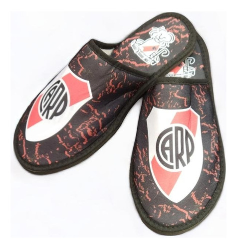 Pantuflas De River Plate  Con Corderito  