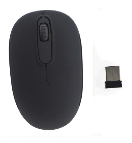 Mouse Optico Inalambrico Usb Tech1 Color Negro