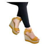 Sandalias Plataforma Mujer Lindas Zapatillas De Gran Calidad