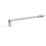 Suporte Projetor Datashow Mini Led Parede Braço 60 Cm Branco