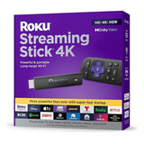 Roku Streaming Stick 4k Con Control Remoto Y Comando Por Voz