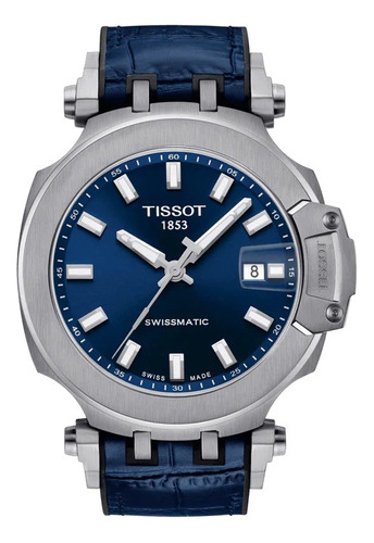 Reloj Tissot T-race Swissmatic Azul Piel Azul T115.407.17.04