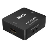 A Convertidor Mini Rca Av A Hdmi Hd