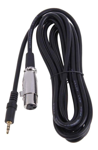 Conector Xlr A Micrófono Estéreo Trs De 3,5 Mm