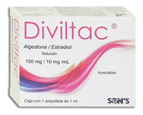 Divitac Algestona, 150/10 Mg Solución Inyectable 1 Ml