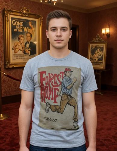 Playera Forrest Gump Poster Movie