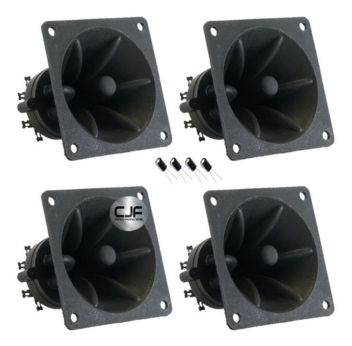 4 Tweeter Piezoelectrico Blauline 2001 150w 3.5 Pulgadas Cjf