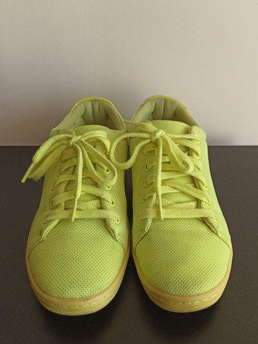 Zapatillas Zara Basic Collection Neon Green (importadas)