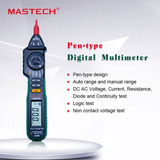 Multimetro Digital Tester Detector Voltaje Mastech Ms8212a