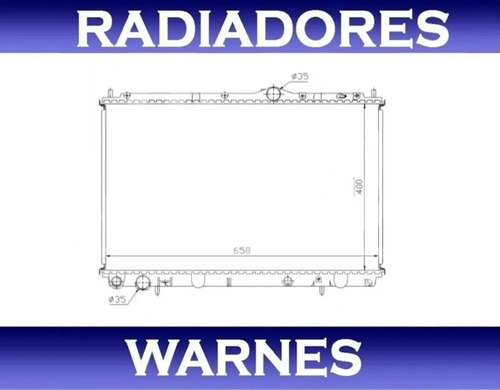 Radiador Volvo S40 V40 1995 1996 1997 1998 1999 1.8/2.0 16v Foto 2