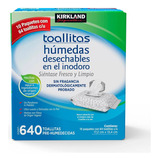 Toallitas Humedas Desechables En El Inodoro Kirkland