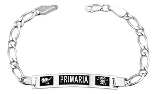 Esclava De Graduación Primaria En Plata 925