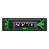 Estéreo Para Auto Monster Sound X 1100 Con Usb, Bluetooth Y 