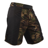 Short Deportivo Pelea Mma Ripstop Camuflaje Woodland Rothco