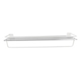 Estante Flotante Para Baño, Estante De Pared Blanco 50cm