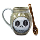 Disney Taza Con Cuchara Jack Skellington 